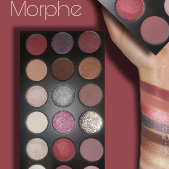 2/$30 Morphe 18r eyeshadow palette Rosy galaxies - Picture 6 of 7